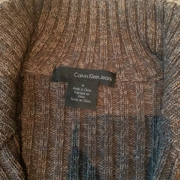 Men’s cotton zip cardigan Medium - Picture 3 of 6